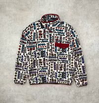Image 1 of Patagonia Synchilla Snap -T Fleece Pullover Wandering Woods Medium Mens 