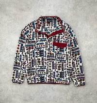 Image 2 of Patagonia Synchilla Snap -T Fleece Pullover Wandering Woods Medium Mens 