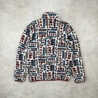 Image 4 of Patagonia Synchilla Snap -T Fleece Pullover Wandering Woods Medium Mens 