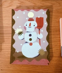 SNOWMAN Greeting Card