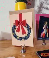 Image 1 of CUTE WREATH Greeting Card