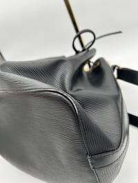 Image 14 of Louis Vuitton Petit Noè Bucket Bag Black Epi Leayher 