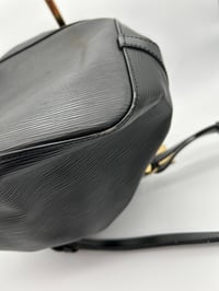 Image 16 of Louis Vuitton Petit Noè Bucket Bag Black Epi Leayher 