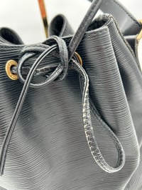 Image 4 of Louis Vuitton Petit Noè Bucket Bag Black Epi Leayher 