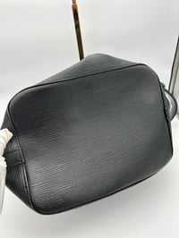 Image 12 of Louis Vuitton Petit Noè Bucket Bag Black Epi Leayher 