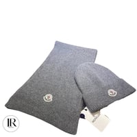 Image 1 of Moncler Hat & Scarf Set – Limited Edition Winter Accessories