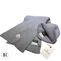 Image 3 of Moncler Hat & Scarf Set – Limited Edition Winter Accessories