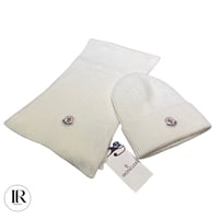 Image 10 of Moncler Hat & Scarf Set – Limited Edition Winter Accessories