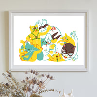 Image 3 of Silkscreen Print - The Party