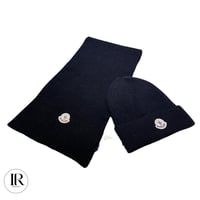 Image 19 of Moncler Hat & Scarf Set – Limited Edition Winter Accessories