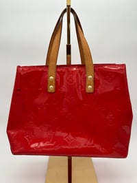 Image 8 of Louis Vuitton Reade PM Red Vernis Leather Handbag