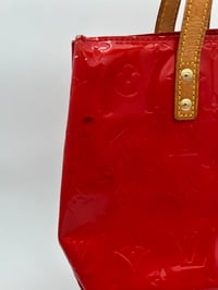 Image 9 of Louis Vuitton Reade PM Red Vernis Leather Handbag