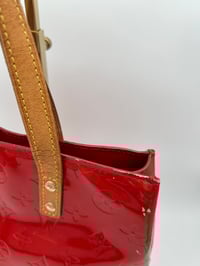 Image 12 of Louis Vuitton Reade PM Red Vernis Leather Handbag