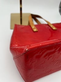 Image 20 of Louis Vuitton Reade PM Red Vernis Leather Handbag