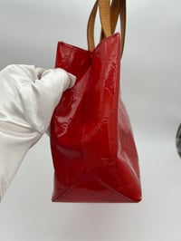 Image 14 of Louis Vuitton Reade PM Red Vernis Leather Handbag