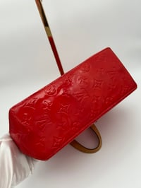 Image 16 of Louis Vuitton Reade PM Red Vernis Leather Handbag