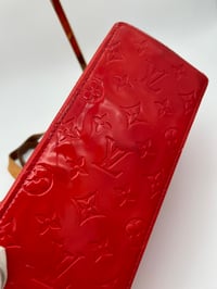 Image 17 of Louis Vuitton Reade PM Red Vernis Leather Handbag