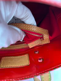 Image 24 of Louis Vuitton Reade PM Red Vernis Leather Handbag