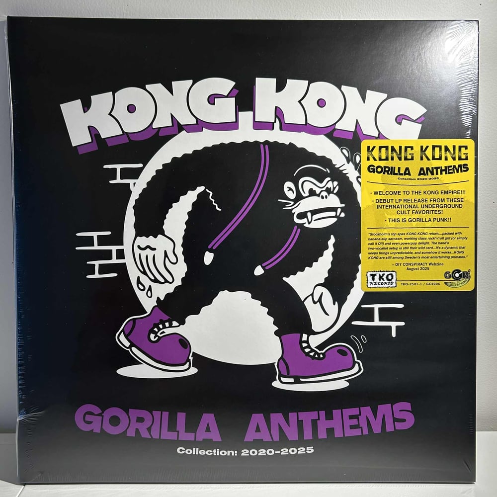 Kong Kong - Gorilla Anthems 12" Gatefold (European Version)