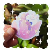 Image 1 of Tulip Cat - Sticker
