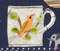 Image 5 of The Pie And  The Stork........... original artwork