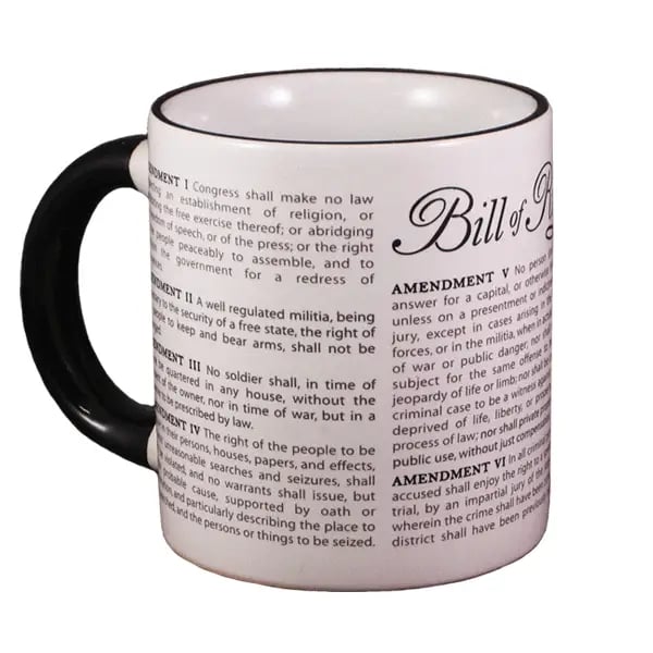Image of Disappearing Civil Liberties Mug