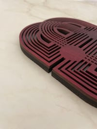 Image 2 of Bordskåner Holly bordeaux