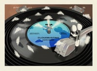 Image 1 of One of a Kind Musical Art Print "Cloud Busting" (Artists Proof) 1/1