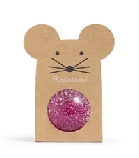 Image 6 of Mouse Glitter bouncy ball