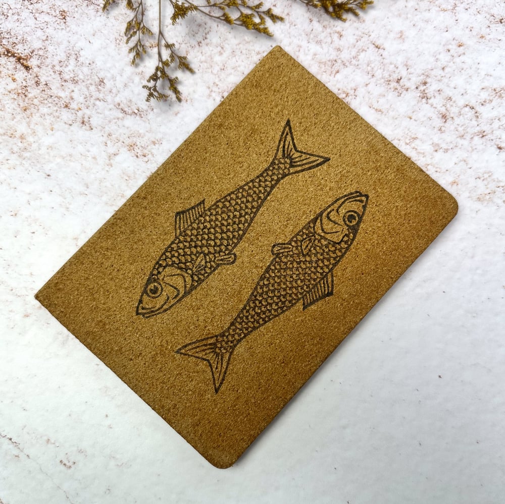 Image of Carnet Ligné en Liège Sardines