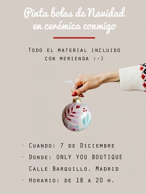 Image of TALLER DECORACION BOLAS DE CERÁMICA