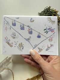 Image 2 of Carte de voeux *Ski*