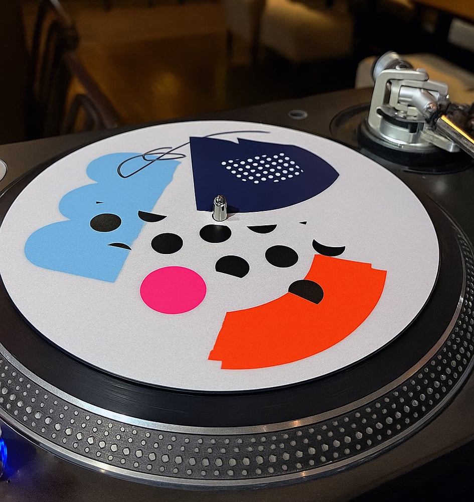 Image of Hand printed slipmat