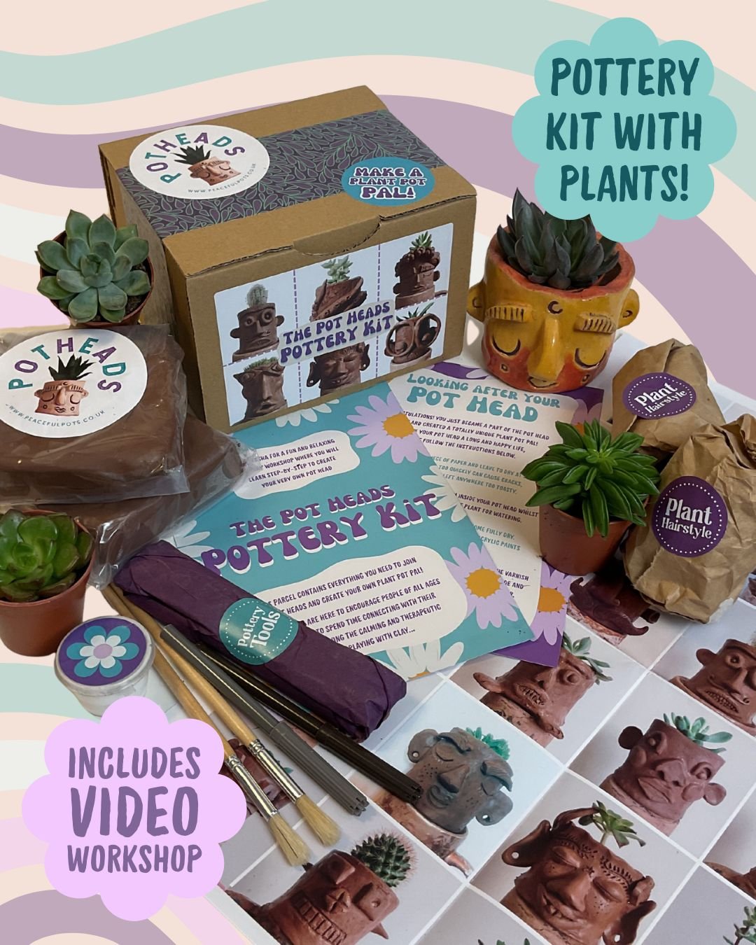 Image of Pre-order For Xmas Gifting - The Pot Heads Pottery Kit