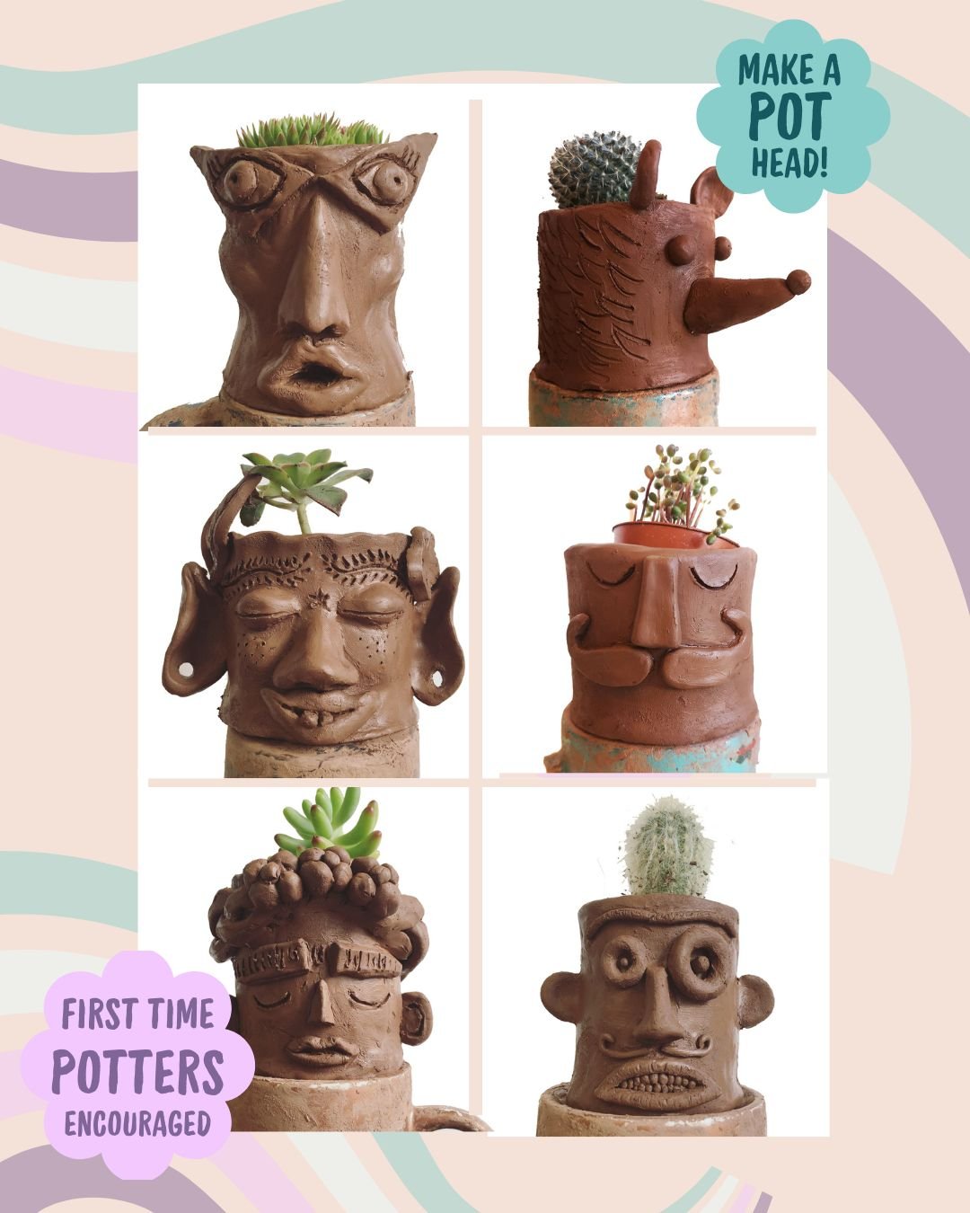 Image of Pre-order For Xmas Gifting - The Pot Heads Pottery Kit