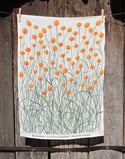 Billy Buttons 100% Linen Tea Towel