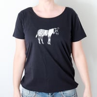 Image 1 of SAMPLE - White Donkey - Ladies T-Shirt - Large