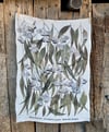 Silver Princess Eucalyptus Leaves Tea Towel