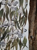 Silver Princess Eucalyptus Leaves Tea Towel
