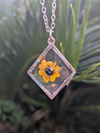 Image 1 of Sunny Faith Diamond Shaped Necklace