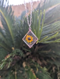 Image 2 of Sunny Faith Diamond Shaped Necklace