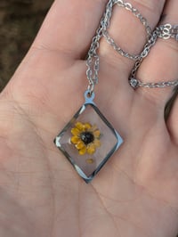 Image 3 of Sunny Faith Diamond Shaped Necklace