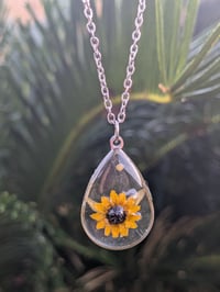 Image 2 of Sunny Faith Teardrop Necklace