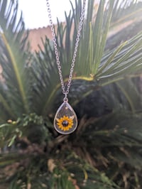 Image 3 of Sunny Faith Teardrop Necklace