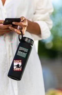 Image 4 of DON'T OBEY hammerhead sticker