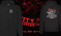 titty twister Zip hoodie 