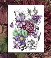 Dahlia et Anémoness