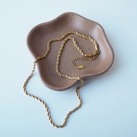 Image 7 of *NEW* Rope Chain Necklace in gold - 18k gold plate tarnish proof