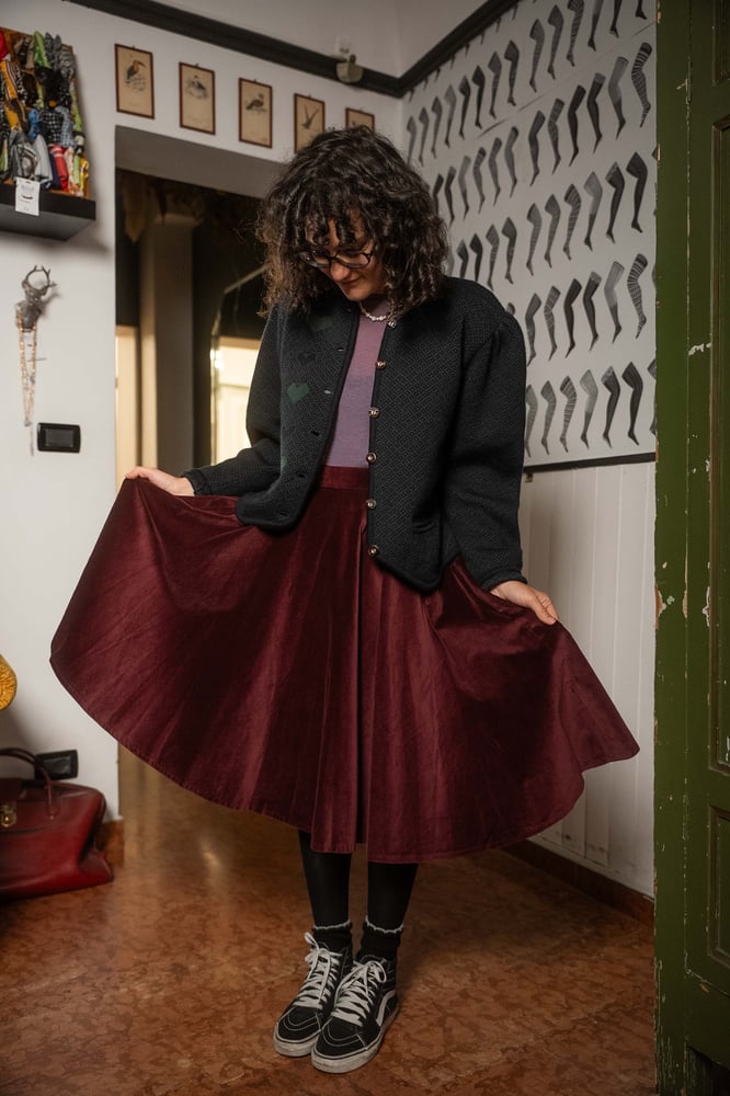 Image of Cardigan tirolese Cuori