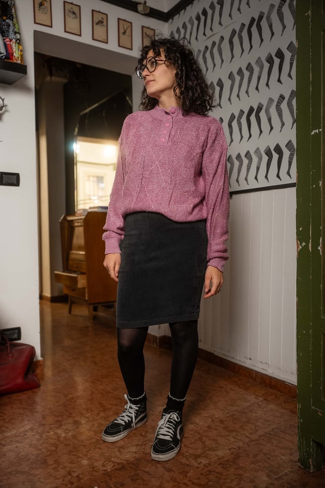 Image of Gonna vintage Max Mara Grigia